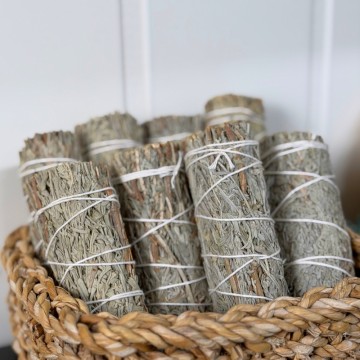 California Blå Salvie Bunt - Renselse for klarhet, fokus & løftet energi 