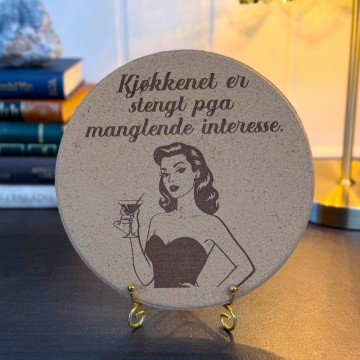 Vel Unt's Aggressive Gryteunderlag - Kjøkkenet er stengt pga manglende interesse.