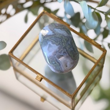 Mose Agat Håndstein #1