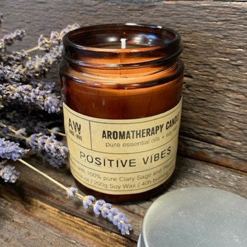 Aromaterapi Duftlys - Positive Vibes