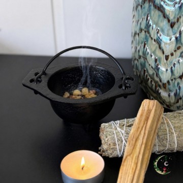 Liten Jerngryte 10cm - Røkelsesbrenner & Ritualgryte