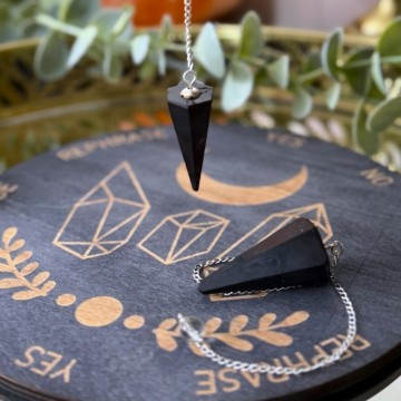 Krystallpendel - Shungitt