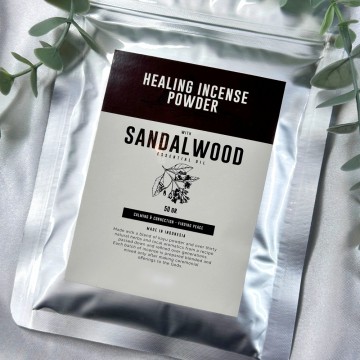 Healing Incense Powder - Sandalwood (Røkelsepulver) 