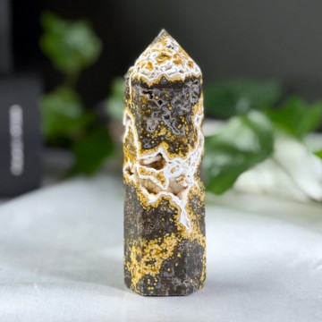 Drusy Sjø Jaspis Tårn #4