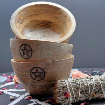 Smudging & Offering Bowl - Pentagram [Liten]