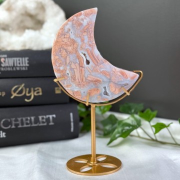 Rosa Sukkerspinn Agat Måne