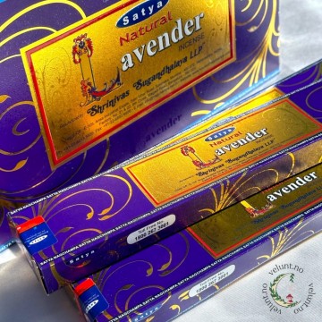 Natural Lavendel Røkelsespinner - Satya