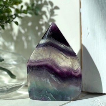 Regnbue Fluoritt Dråpe #3